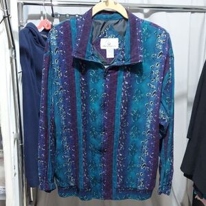 Erin London Silk Jacket Size large Invw383